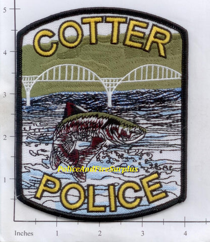 Arkansas - Cotter Police Dept Patch