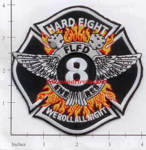 Florida - Fort Lauderdale Engine 8 Rescue 8 Fire Dept Patch