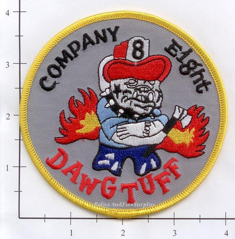 Georgia - Dekalb County Company 8 Fire Dept Patch v2