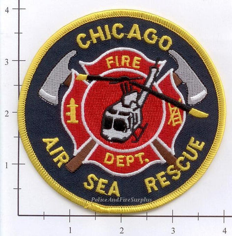 Illinois - Chicago Fire Dept Patch Air Sea Rescue