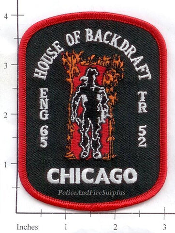 Illinois - Chicago Engine 65 Truck 52 Fire Dept Patch