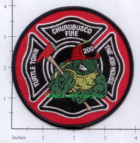 Indiana - Churubusco Fire Dept Patch