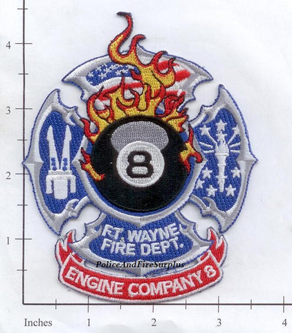 Indiana - Fort Wayne Engine 8 Fire Dept Patch