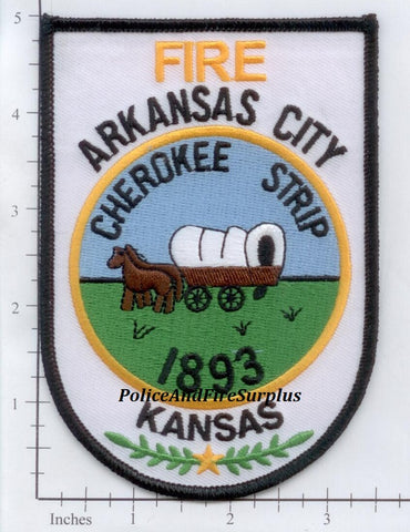 Kansas - Arkansas City Fire Dept Patch