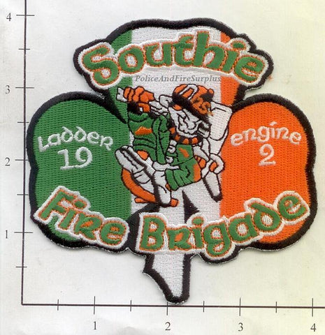 Massachusetts - Boston Engine 2 Ladder 19 Fire Dept Patch v1
