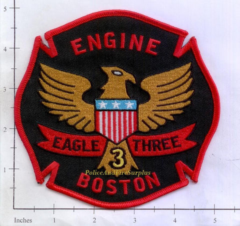 Massachusetts - Boston Engine 3 Fire Dept Patch v1