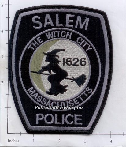 Massachusetts - Salem Police Dept Patch Subdued