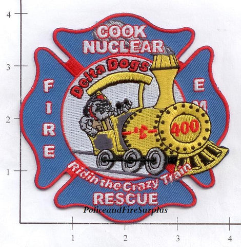 Michigan - Cook Nuclear Plant Fire EMS Rescue Patch