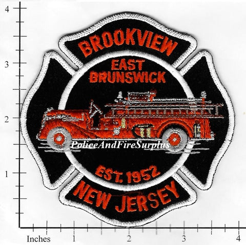 New Jersey - Brookview Fire Dept Patch