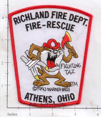 Ohio - Athens - Richland Fire Dept Patch