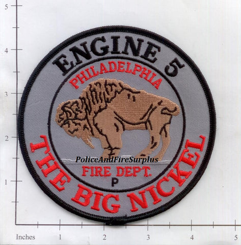 Pennsylvania - Philadelphia Engine 5 Fire Dept Patch