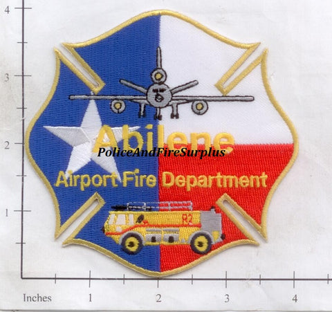 Texas - Abilene Airport Fire Dept Patch