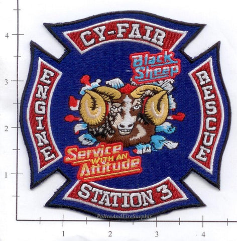 Texas - CyFair Station 3 Fire Dept Patch v1