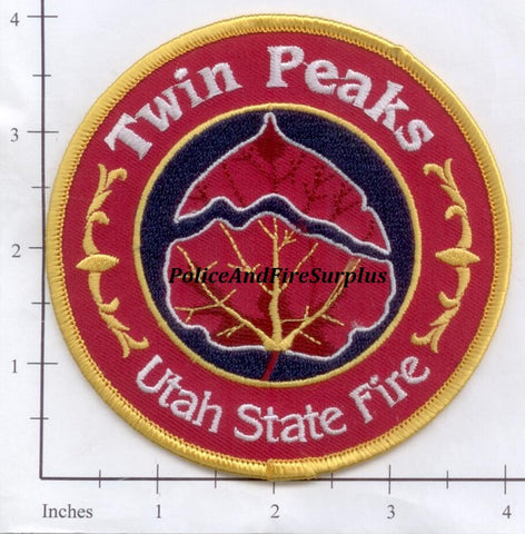 Utah - Twin Peaks Fire Patch