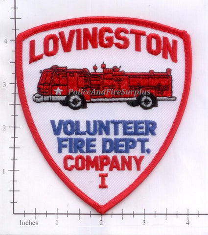 Virginia - Lovingston Volunteer Fire Dept Company 1 Patch
