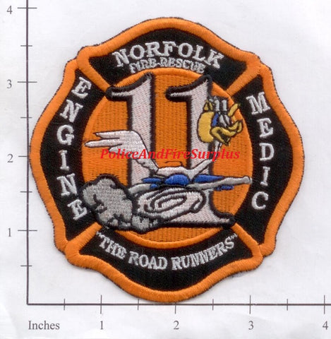 Virginia - Norfolk Engine 11 Medic 11 Fire Dept Patch