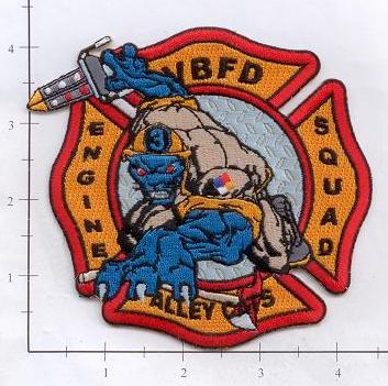 Virginia - Virginia Beach Engine 3 Squad 3 Fire Dept Patch