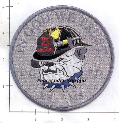 Washington DC - Engine 5 Medic 5 Fire Dept Patch