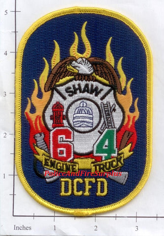 Washington DC - Engine 6 Truck 4 Fire Dept Patch v1