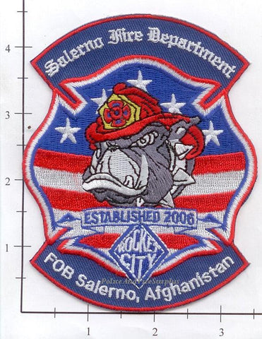 Afghanistan - Salerno FOB Fire Dept Patch v1