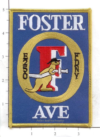 New York City Engine 250 Fire Patch v5 Foster Ave