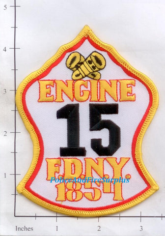 New York City Engine 15 Fire Patch