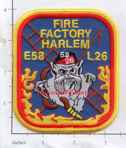 New York City Engine 58 Ladder 26 Fire Patch v26
