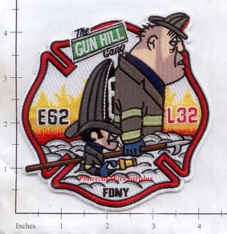 New York City Engine 62 Ladder 32 Fire Patch v11 Gun Hill Gang