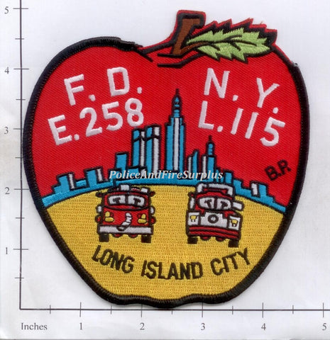 New York City Engine 258 Ladder 115 Fire Patch v14
