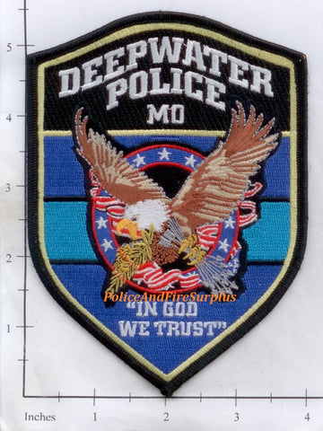 Missouri - Deepwater Police Dept Patch