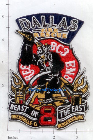 Texas - Dallas Station 8 Fire Dept Patch v1