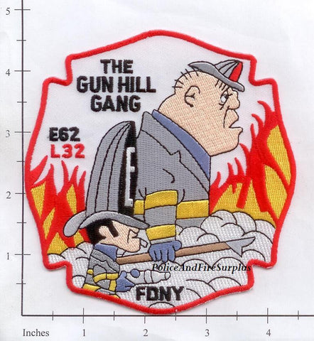 New York City Engine 62 Ladder 32 Fire Patch v9 Gun Hill Gang