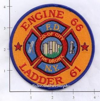 New York City Engine 66 Ladder 61 Fire Patch v7