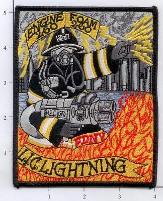 New York City Engine 260 Fire Patch v4 LIC Lightning