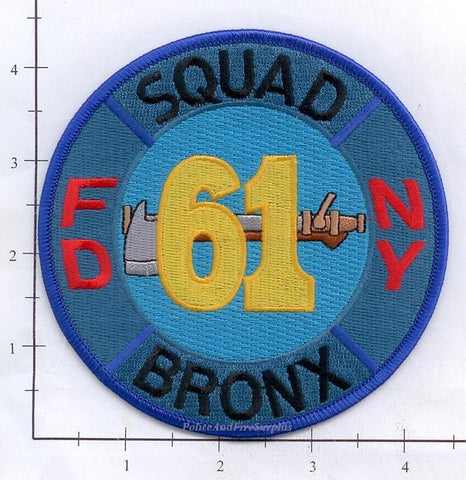 New York City Squad 61 Fire Patch v5 round
