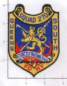 New York City Squad 270 Fire Patch v2