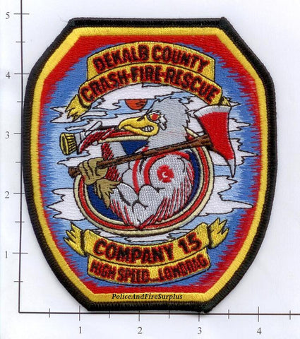 Georgia - Dekalb County Company 15 Fire Dept Patch v1
