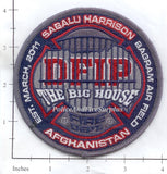 Afghanistan - Sabalu Harrison Fire Dept Patch