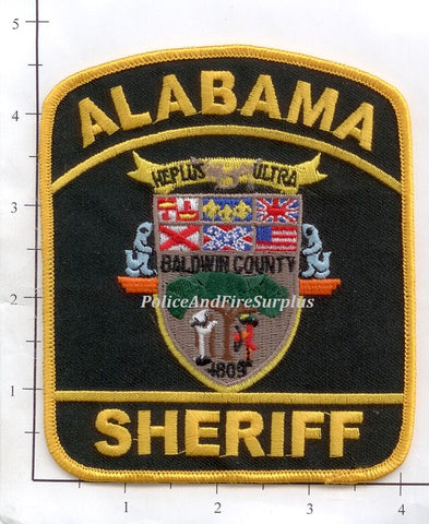 Alabama - Alabama Sheriffs Baldwin County Police Dept Patch v1