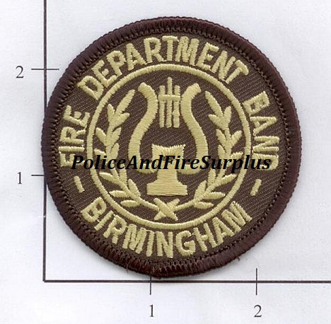 Alabama - Birmingham Fire Dept Band Patch
