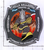 Argentina - Villa Ballester Cuartel 107 Fire Dept Patch