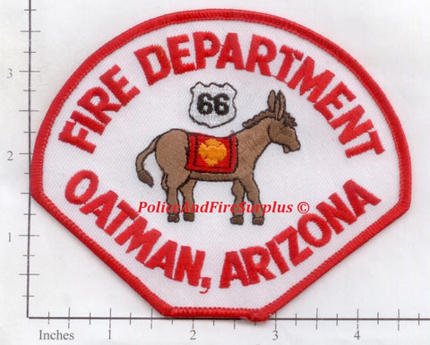 Arizona - Oatman Fire Dept Patch