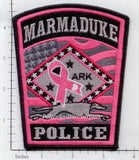 Arkansas - Marmaduke Police Patch Breast Cancer