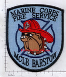 California - Barstow Marine Logistics Base Fire & Emergency Services Fire Dept Patch v2