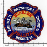 California - Burbank Station 2 Fire Dept Patch
