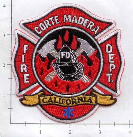 California - Corte Madera Fire Dept Patch
