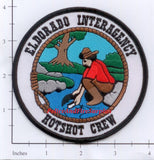 California - Eldorado Interagency Hotshot Crew Fire Dept Patch