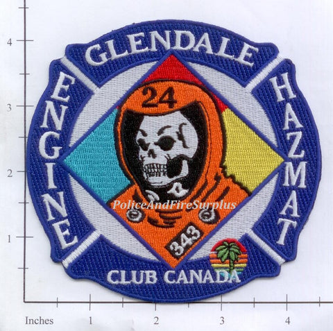 California - Glendale Engine  24 Patch