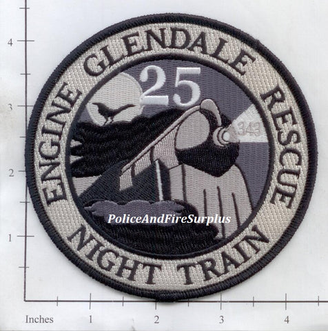 California - Glendale Engine  25 Patch