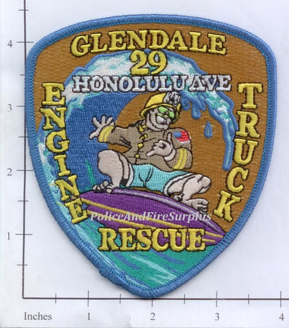 California - Glendale Engine  29 Patch